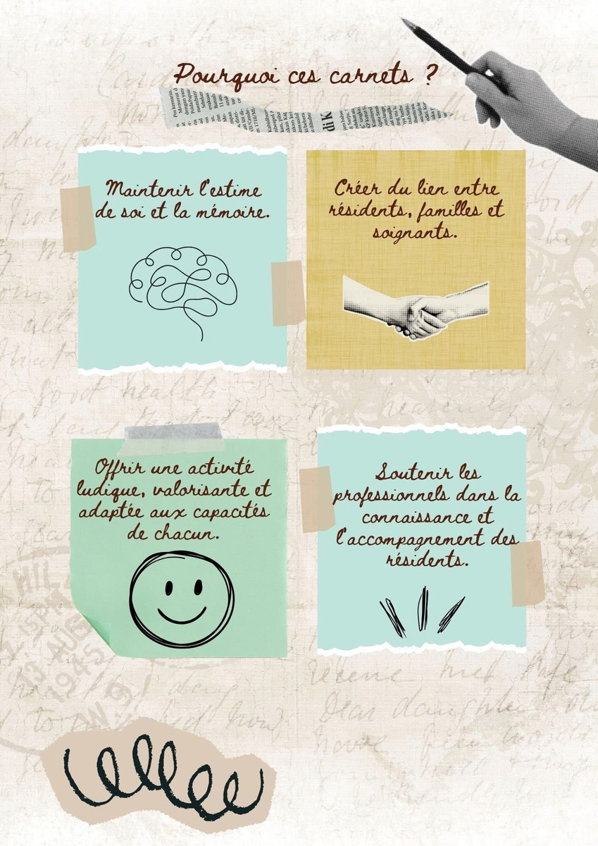 Les carnets autobiographiques en maison de retraite