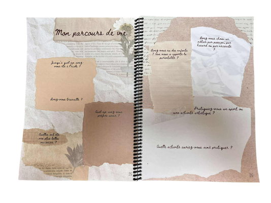 Le carnet d’exploration autobiographique